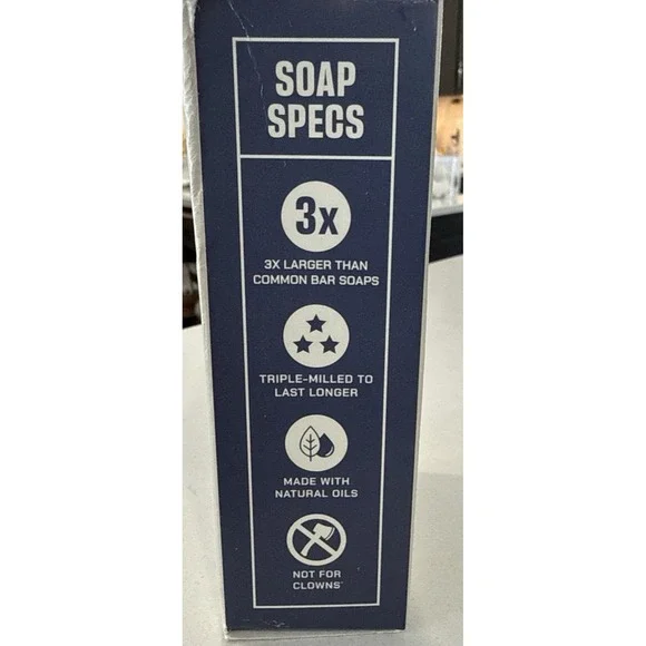 Duke Cannon Midnight Swim Brick‎ Soap 10 oz Bar Made in the USA New - Picture 5 of 5